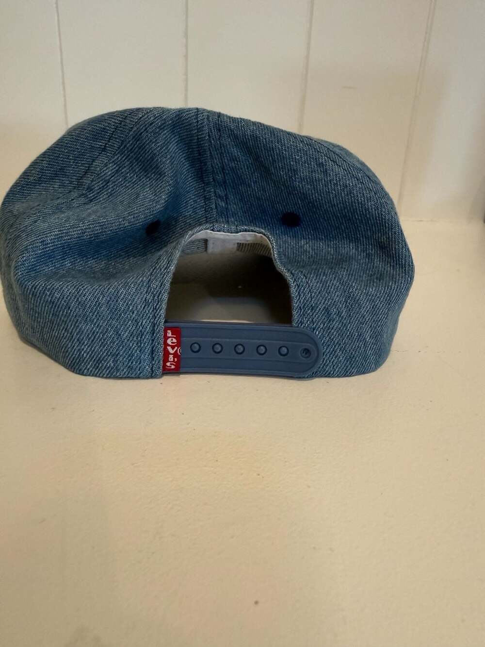 Levi's Housemark Denim Baseball Cap with Snapback